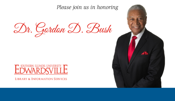 Gordon Bush Reception Invite